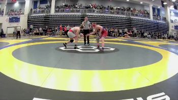 138 lbs Champ. Round 2 - Nick Yarger, Bowling Green vs Layke Schwiebert, Patrick Henry