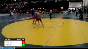 141 lbs Champ. Round 2 - Ismael Ramirez, Pratt Community College vs Jacob McCarley, Western Colorado University