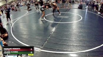 135 lbs Cons. Round 2 - Madeline Merideth, Legacy Wc vs Juliana Alvarez, Team Selma