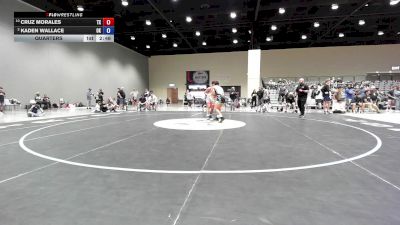 150 lbs Quarters - Cruz Morales, TX vs Kaden Wallace, OK