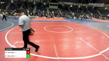 109 lbs 3rd Place - Myles Sanchez, The Wrestling Factory vs Olin Neuville, Askren Wr Ac