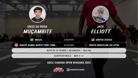 ENZO DA ROSA MUÇAMBITE vs Jace Elliott 2024 ADCC Niagara Open