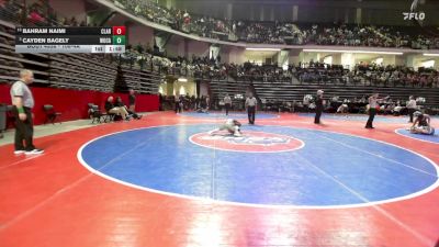 106-4A Cons. Semi - Bahram Naimi, Clarkston vs Cayden Bagely, Woodland, Cartersville