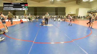 101 lbs Rr Rnd 4 - Dakota Sandy, Mat Assassins Black vs Caleb Juvera, DoughBoy MS