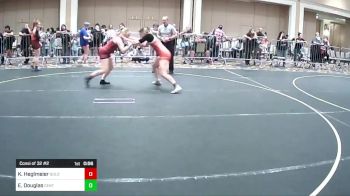 145 lbs Consi Of 32 #2 - Kaylynn Heglmeier, Gold Rush Wr Ac vs Emalee Douglas, Central Florida Wrestling