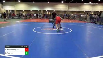 170 lbs Prelims - Danil Korchenskiy, Cardinal Gibbons High School Wrestling vs Djarvus Pool, North Carolina JETS