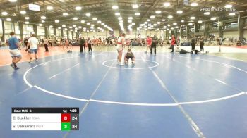 160 lbs Rr Rnd 3 - Cael Buckley, Team Chaos vs Sullivan DeHerrera, PuebLocos