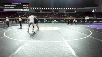 285 lbs Consi Of 8 #1 - Cole Steketee, Menlo vs Jason Smith, Grand Valley State