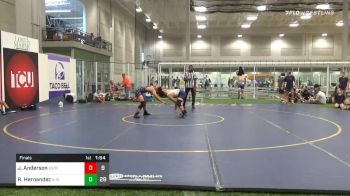 155 lbs Final - Jerome Anderson, Elite Athletic Club Stars vs Raymond Hernandez, Illinois-Bourbonnais