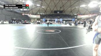 Boys 4A 106 lbs Semifinal - Miro Parr-Coffin, Gonzaga Prep vs Jose Villafana, Moses Lake