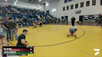 160-160+ Round 5 - Eli Olsen, Greybull Basin Athletic Club vs Owen Morgan, Cody Wrestling Club