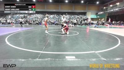 132 lbs Round Of 16 - Avery Jones, Oakdale vs Henry Arellano, California Grapplers