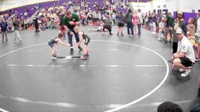 45 lbs Semifinal - Parker Smith, Summerville Take Down vs Sunny Williams, KC Elite Training Center
