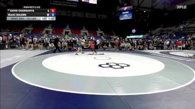 157 lbs Cons. Rd Of 32 - David Ogunsanya, IL vs Isaac Balden, NV