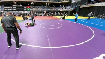 5A 106 lbs Cons. Round 2 - Isaiah Mathew, Frisco Reedy vs Enrique Dioses, Lubbock