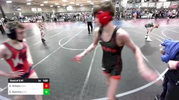 109 lbs Consi Of 8 #1 - Kirk Wilson, Mwd vs Christopher Gamino, Scottsbluff WC