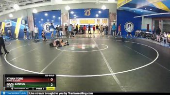 120 Gold Quarterfinal - Athan Toro, Doral Academy vs Isaac Santos, Camden