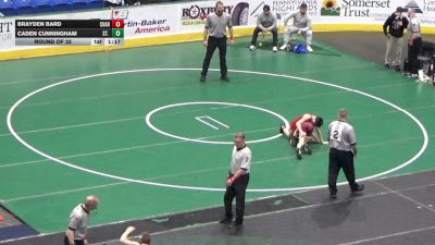 89 lbs Round Of 32 - Brayden Bard, Chartiers Houston vs Caden Cunningham, St. Marys
