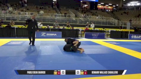 Demarr Wallace Caballero vs Pablo Silva Barros 2025 Pan Jiu Jitsu IBJJF Championship