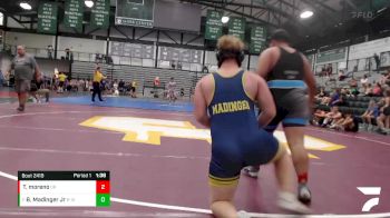 207-229 lbs Semifinal - Bryan Madinger Jr, Gladiator Elite WC vs Teigen Moreno, Dubuque RTC