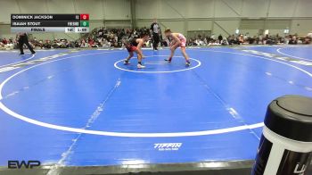 102 lbs Final - Dominick Jackson, Funky Singlets 12U vs Isaiah Stout, Firebird Elite