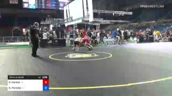 170 lbs Consi Of 32 #2 - Owen Herbst, Minnesota vs Sabino Portella, New Jersey