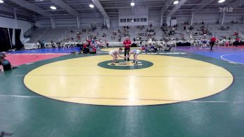 100 lbs Rr Rnd 5 - Maxwell Schnurstein, Indiana Outlaws Silver vs Cole Rebels, Iron Horse Wrestling Club