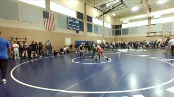 100lbs Champ. Round 2 - Karsyn O`Dell, Walla Walla (Girls) vs Vanessa Torres, Granger (Girls)