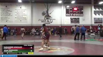 148 lbs Cons. Round 1 - Alexander Gonzalez, Desert Oasis vs Noah Randazzo, Bishop Gorman