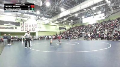 132 lbs Semifinal - Manuel Miranda, BANNING vs Roman Arakelyan, BIRMINGHAM