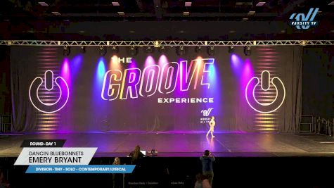 Dancin Bluebonnets - Emery Bryant [2023 Tiny - Solo - Contemporary/Lyrical Day 1] 2023 GROOVE Dance Grand Nationals