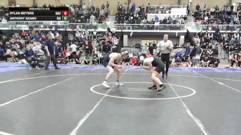 132 lbs Round Of 32 - Dylan Meyers, Ridgefield vs Anthony Szabo, Fair Haven