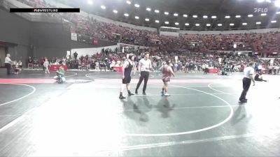 270 lbs Quarterfinal - Jeremy Peterson, Markesan/Team Nazar vs Brandon Viniegra, Cashton