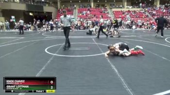 72 lbs Round 4 (6 Team) - Knox Chavez, Midwest Elite vs Grant Lottman, SlyFox Black