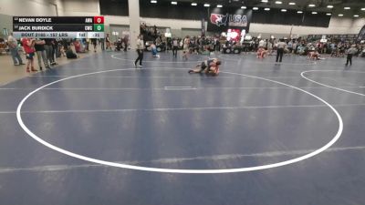 157 lbs Cons. Sub-quarters - Nevan Doyle, Askren Wrestling Academy vs Jack Burdick, Carbon Wrestling Club