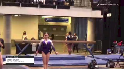 Gracie Snyder - Women's Group, The Turn Around - GK Blaze - 2021 Women's Xcel Region 4 Championships