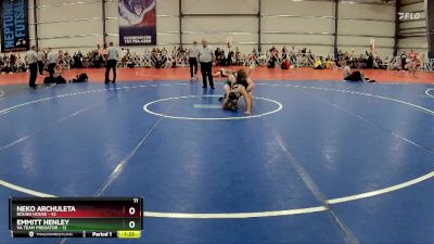 130 lbs Rd# 5- 3:45pm Friday Final Pool - Emmitt Henley, VA Team Predator vs Neko Archuleta, Rough House