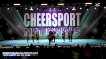 Davis Allstar Gym Inc - Bliss [2026 L4 Senior - D2 - Small - A Day 2] 2026 CHEERSPORT National All Star Cheerleading Championship