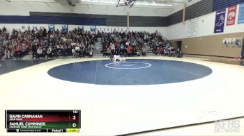 132 lbs Quarterfinal - Gavin Carnahan, Deer Park vs Samuel Cummings, Lakeside (Nine Mile Falls)