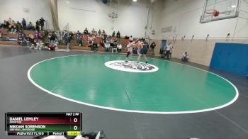 165 lbs 1st Place Match - Nikoah Sorenson, Greybull/Riverside vs Daniel Lemley, Riverton