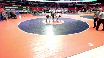 2A 132 lbs Champ. Round 1 - Emiliano Bedolla, Urbana (H.S.) vs Tommy Banas, New Lenox (Providence Catholic)