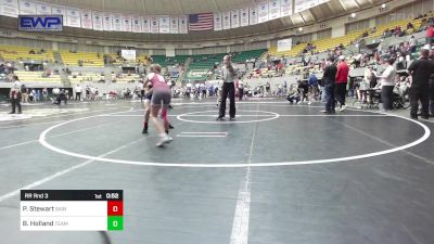 80 lbs Rr Rnd 3 - Peyton Stewart, Saints Wrestling Club vs Brilynn Holland, Team Zulpo Perryville Wrestling