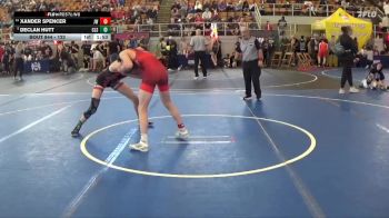 122 lbs Semifinal - Xander Spencer, Jv Warriors vs Declan Hutt, Cincinnati La Salle