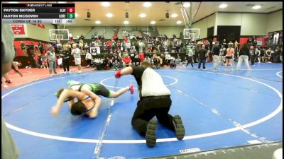 140 lbs Consi Of 16 #2 - Payton Snyder, Olive vs Jaxton Mcgowin, Gore Public Schools