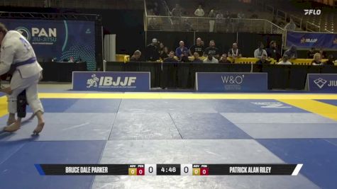 Patrick Alan Riley vs Bruce Dale Parker 2026 Pan Jiu Jitsu IBJJF Championship