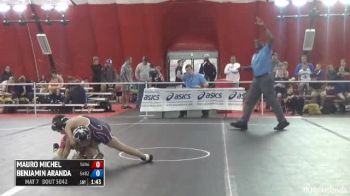 65 Champ. Round 2 Benjamin Aranda (Illinois) vs. Mauro Michel (Oregon)