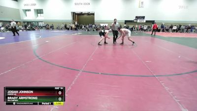 157B Cons. Round 3 - Josiah Johnson, Maize HS vs Brady Armstrong, Hillsboro