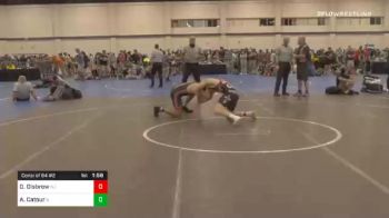 160 lbs Consolation - Owen Disbrow, NJ vs Allen Catour, IL