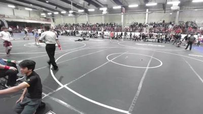 40 lbs 3rd Place - Leticia Hernandez, PV Youth Wrestling vs Emilio Perez, Rising Sun WC