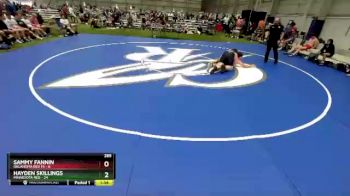 285 lbs Semis & 3rd Wb (16 Team) - Sammy Fannin, Oklahoma Red FS vs Hayden Skillings, Minnesota Red